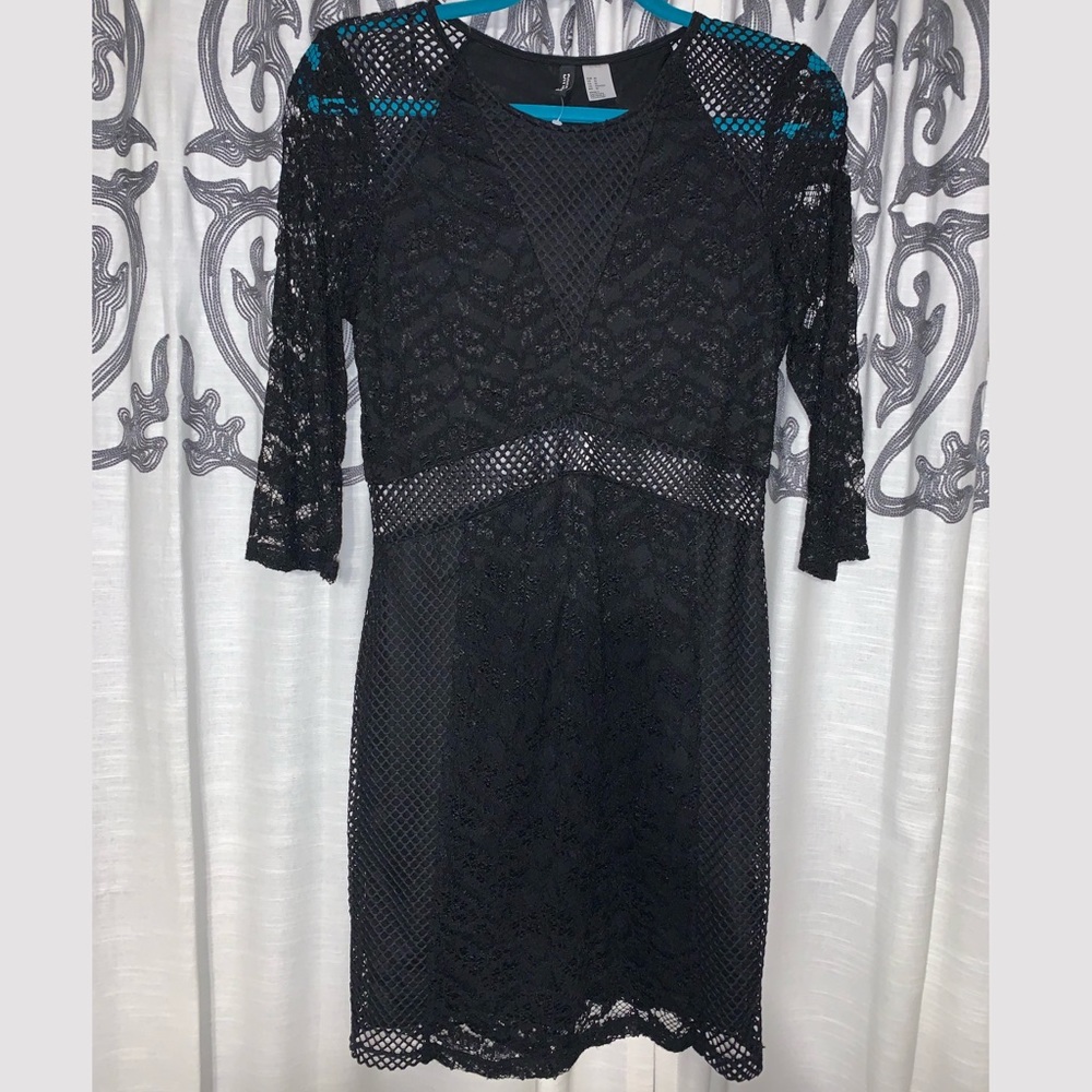 H&M Black Lace Dress- Never been worn!